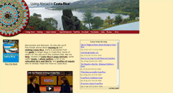 Desktop Screenshot of livingabroadincostarica.com